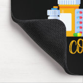 Dont Talk To Me Im Counting Funny Pharmacy Tech Muismat (Hoek)