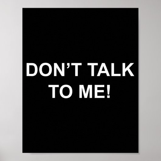 Don't Talk To Me Secret Masked Performer  Poster (Voorkant)