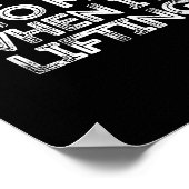 Don't Talk To Me When I'm Lifting Poster (Hoek)