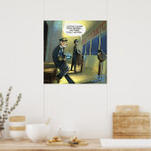 Don't Text And Titanic Funny Poster (Cuisine)