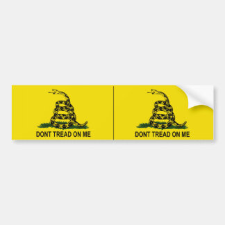 Dont Tread on Me - Gadsden Flag Bumpersticker