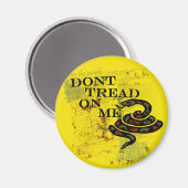 Dont Tread on Me Gadsden Flag/Symbool Magneet (Voorkant / Achterkant)