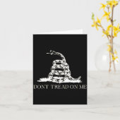 Dont Tread On Me  Kaart (Gele Bloem)
