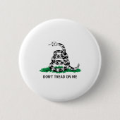 Dont Tread On Me  Ronde Button 5,7 Cm (Voorkant)