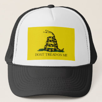 DONT TREAD OP ME, de vlag van Gadsden Trucker Pet