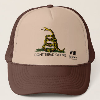 DONT TREAD OP ME, Gadsden Rattler, Will Bratton Trucker Pet