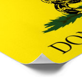 Dont Tread op me poster (Hoek)