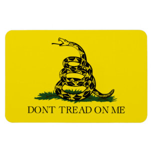 DONT TREAD OP ME Rattlesnake Snake Revolutionaire Magneet