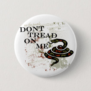 Dont Tread op me Ronde Button 5,7 Cm