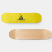 Dont Tread op Me Skateboard (Horizontaal)