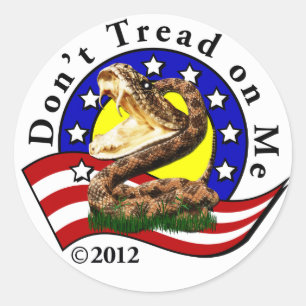 Dont Tread op me Sticker