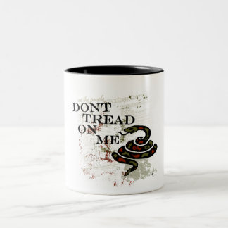 Dont Tread op me Tweekleurige Koffiemok