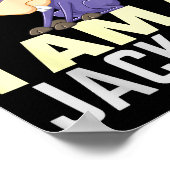 Don't Try Me I Am A Jack Funny Halloween Costume Poster (Hoek)