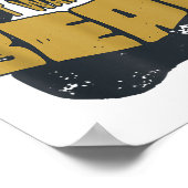 Don't Wake The Bear Shirt. Fear The Bear Claw & Poster (Hoek)