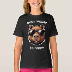 Dont Worry Be Cappy Schattige Capybara Gift T-shirt