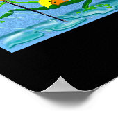 Dont Worry Be Hoppy Toddler Poster (Hoek)