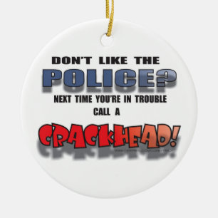 DONT ZOALS DE POLITIEORNATIE KERAMISCH ORNAMENT