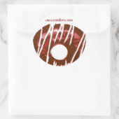 Donu logo, www.iamdonu.com ronde sticker (Tas)