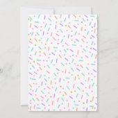 Donut 10e anniversaire Invitation Donut Ten is Swe (Dos)