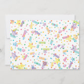 Donut 2e anniversaire Invitation photo (Dos)