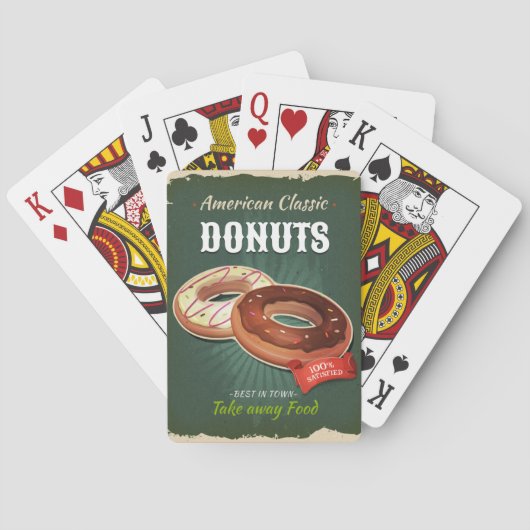  Donut Ad Pokerkaarten (Achterkant)