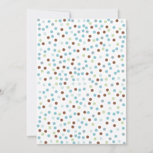 Donut Baby Shower Uitnodiging Donut Strooi Feest (Achterkant)