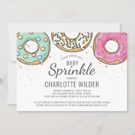 Donut Baby Sprinkle Kaart
