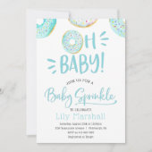 Donut Baby Sprinkle Kaart (Voorkant)