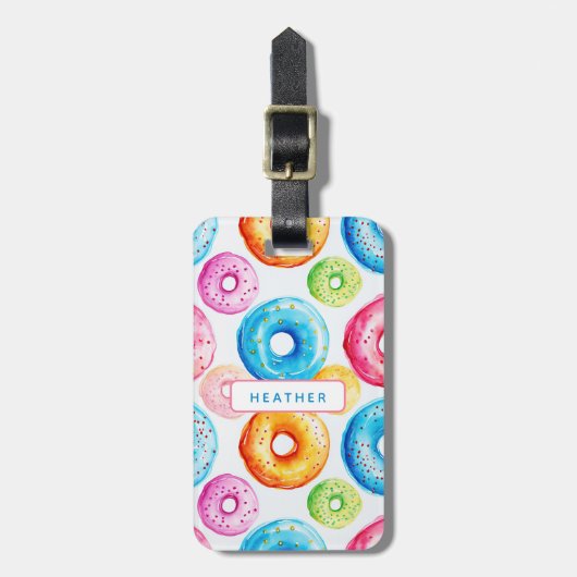 Donut Bagage Labels (Voorkant verticaal)