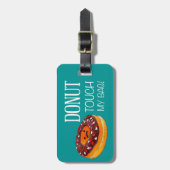 Donut Bagagelabel (Voorkant verticaal)