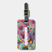 Donut Bagagelabels (Voorkant verticaal)