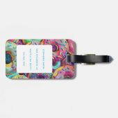 Donut Bagagelabels (Achterkant horizontaal)