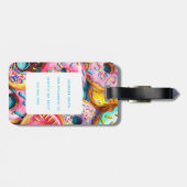 Donut Bagagelabels (Achterkant horizontaal)