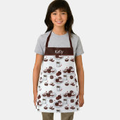 Donut Baker Aangepaste naam Kinder Schort (Insitu)