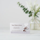 Donut Bakery Baker Shop Custom Loyalty (Staand voorkant)