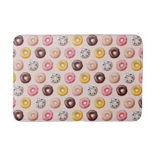 Donut Bakery Shop Patroon Badmat