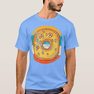 Donut Baking Baker Cake Retro T-shirt
