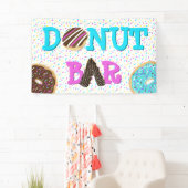 Donut Bar Doughnut Wall Spandoek (Insitu)