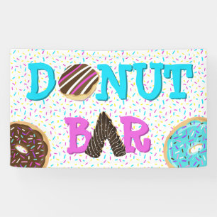 Donut Bar Doughnut Wall Spandoek