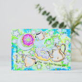 Donut Bedankkaart (Staand voorkant)