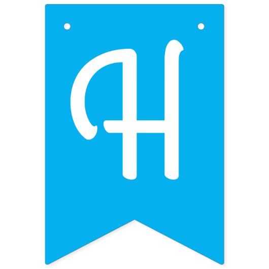 Donut Birthday Party Vlaggetjes (Tweede vlag)