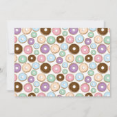 Donut Birthday | Twee zoete Kaart (Achterkant)