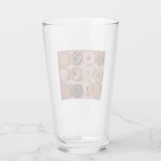 Donut Box. Glas (Achterkant)