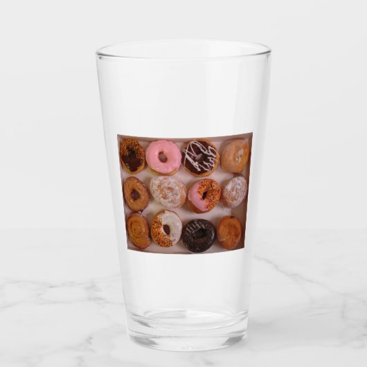 Donut Box. Glas (Voorkant)