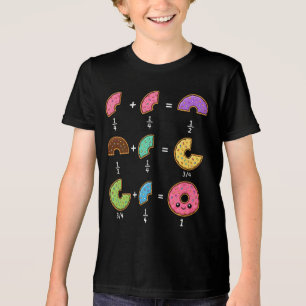 Donut Breuken Leerzaam Wiskunde Humor Tri-Blend Shirt