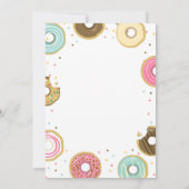 Donut Bridal Shower Invitation Attention Si Je Le  (Dos)