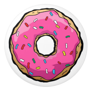 Donut Cabinet Knob Keramische Knop