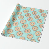 donut cadeaupapier (Uitgerold)
