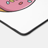 Donut cartoon illustratie bureaumat (Hoek)