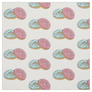 Donut cartoon illustratie stof